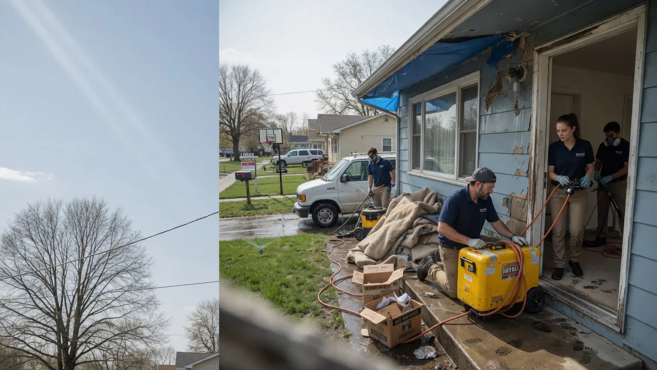 Basement Flood Cleanup in Woolwine, VA near me